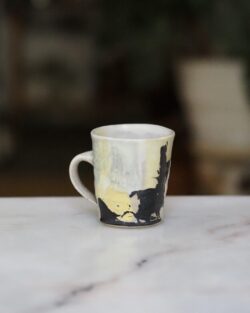 tasse carrée ansée